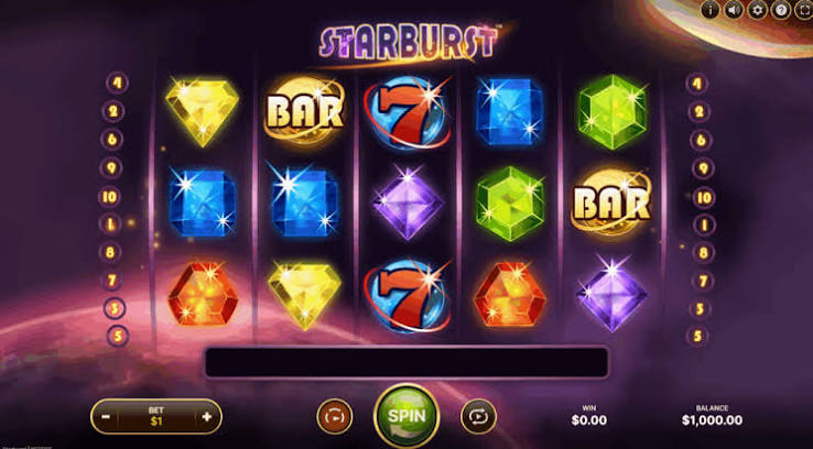 Starburst Wilds Oplev Magien bag Slotmaskinen